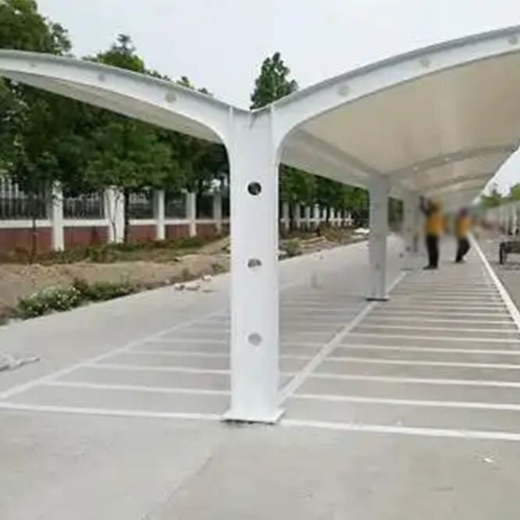 楚雄膜结构电动车棚