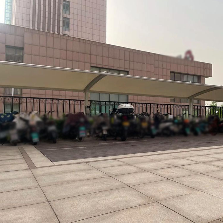 楚雄膜结构电动车棚