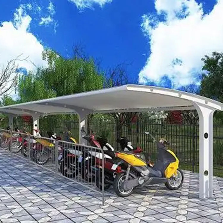 楚雄膜结构电动车棚